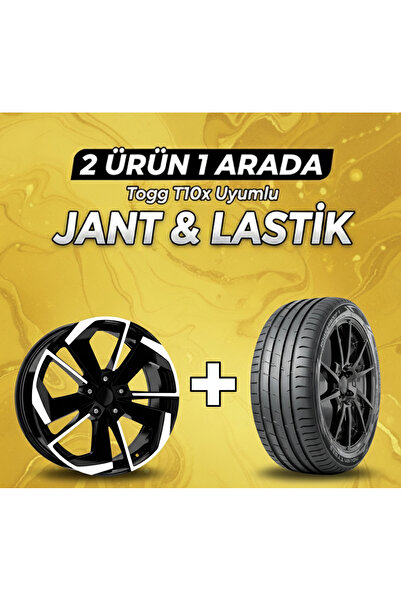 Nokian Tyres Togg T10x Uyumlu 235/50R19 Yaz Lastiği 4 Adet Yılı:2025+DY1129 BD 19" Jant 4 Adet