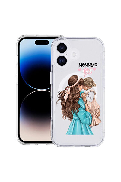 bestcase Carcasă antișoc MagSafe TPU pentru Apple iPhone 17, Mommy's Girl, 20...