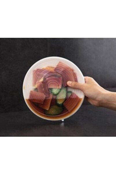 Kiesa 6-Piece Silicone Stretch Cover Plate Cup Food Cap Preserves Freshness