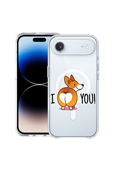 bestcase Carcasă antișoc MagSafe TPU pentru Apple iPhone 17 Air, Emoji dulce ...