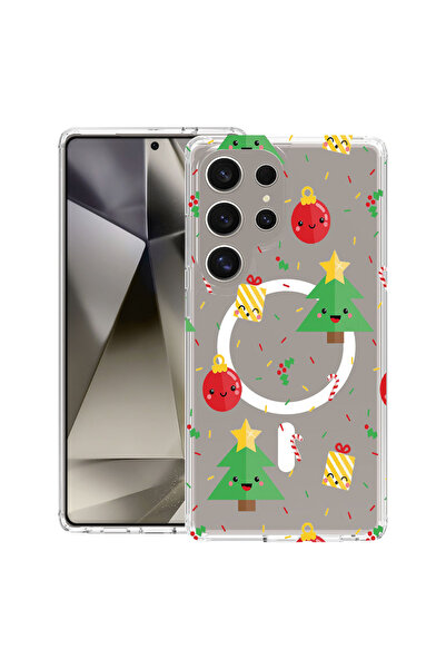 bestcase Carcasă antișoc MagSafe TPU pentru Samsung Galaxy S25 Ultra, Brad de...