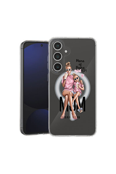 bestcase Carcasă antișoc MagSafe TPU pentru Samsung Galaxy A56, Mamă de fată,...