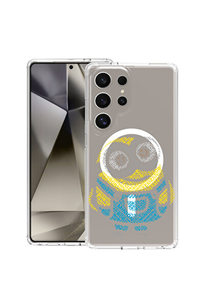 bestcase Carcasă antișoc MagSafe TPU pentru Samsung Galaxy S25 Ultra, Calligr...