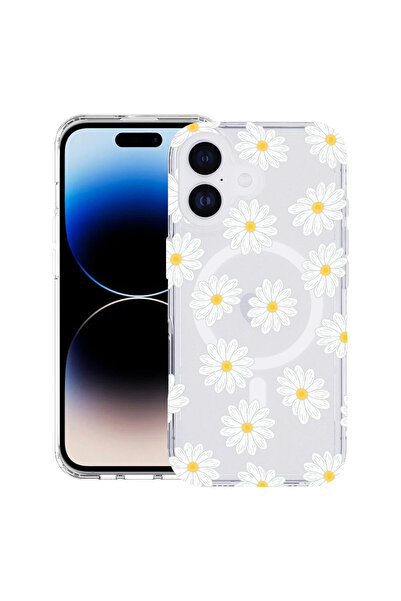 bestcase MagSafe Anti Shock TPU калъф за Apple iPhone 17, цвят Happy Flowers ...