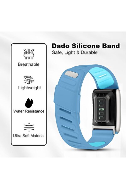 dado Silicone Sport Replacement Band for WHOOP 5.0/One/Peak/Life (Not for Gen 4/3)