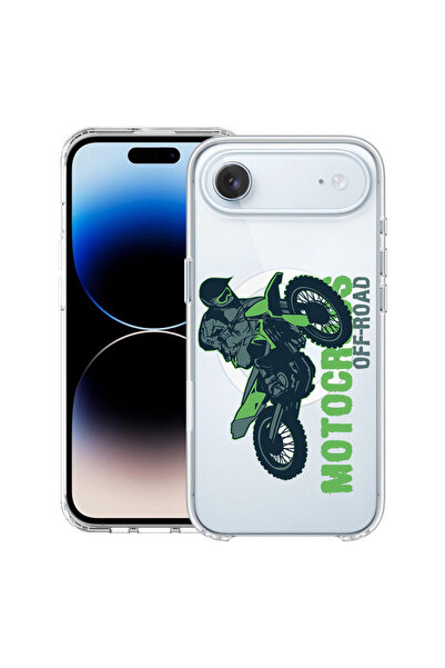 bestcase Carcasă antișoc MagSafe TPU pentru Apple iPhone 17 Air, Motocross, 2...