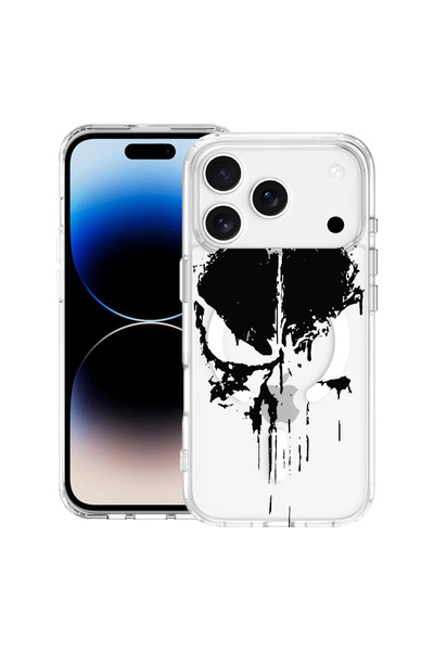bestcase Carcasă antișoc MagSafe TPU pentru Apple iPhone 17 Pro, Punisher, 20...