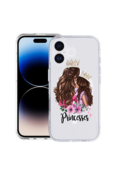 bestcase Carcasă antișoc MagSafe TPU pentru Apple iPhone 17, Prințese, Mamă, ...