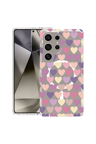 bestcase Carcasă antișoc MagSafe TPU pentru Samsung Galaxy S25 Ultra, Hearth,...
