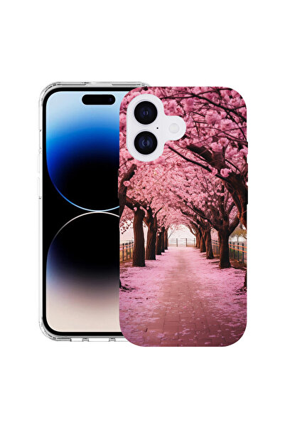 bestcase Carcasă antișoc MagSafe TPU pentru Apple iPhone 17, flori de cireș, ...