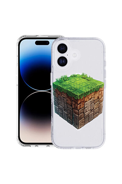bestcase Carcasă antișoc MagSafe TPU pentru Apple iPhone 17, Minecraft World,...