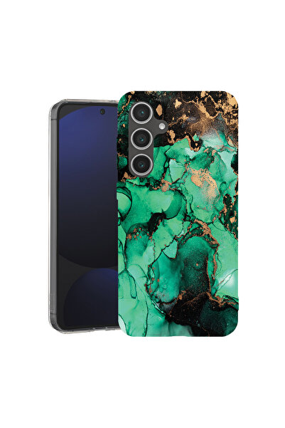 bestcase Carcasă antișoc MagSafe TPU pentru Samsung Galaxy A35, marmură închi...