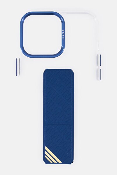 Levelo جراب مورفيكس كلارا جريب الواقي لهاتف آيفون 16 برو ماكس، شفاف