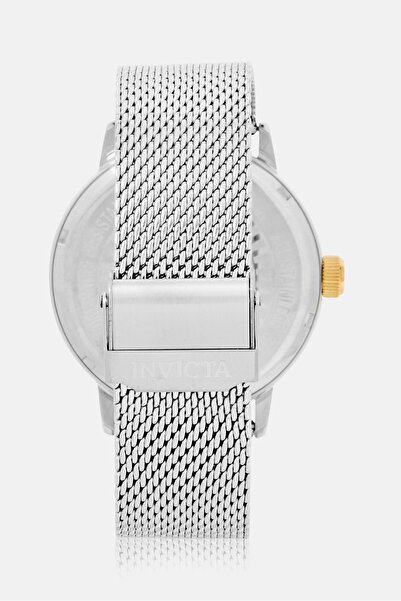 Invıcta Men 47605 Stainless Steel Analog Watch 44 mm, Silver