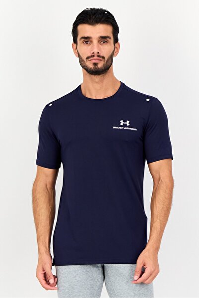 Under Armour Men Sportswear Fit Short Sleeve Training T-Shirts, Navy