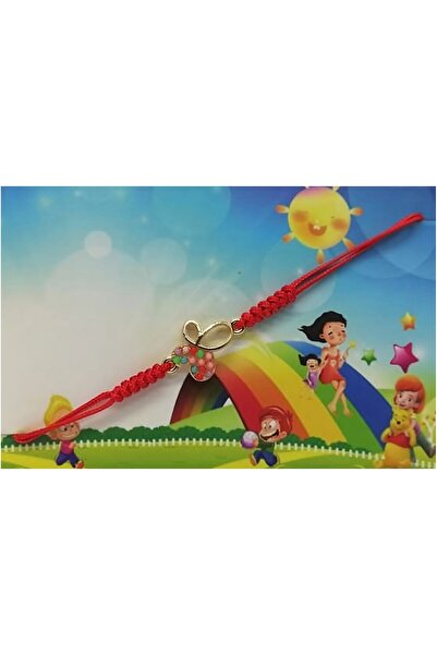 Crocodileskids Children's Braided Bracelet V2 Butterfly