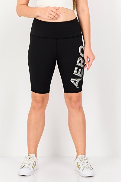 Aeropostale Women Sportswear Fit Training Shorts, Black