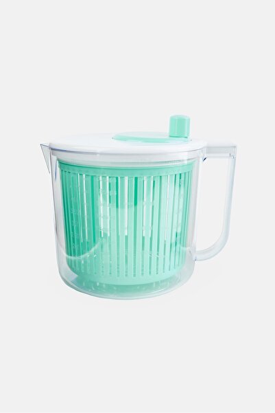 Phantom Chef 6QT Salad Spinner, Turquoise