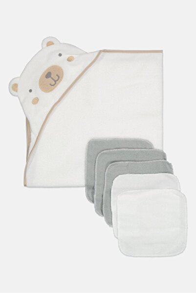 Joe Boxer طقم حمام من 6 قطع مع منشفة للأولاد الصغار، متعدد الألوان