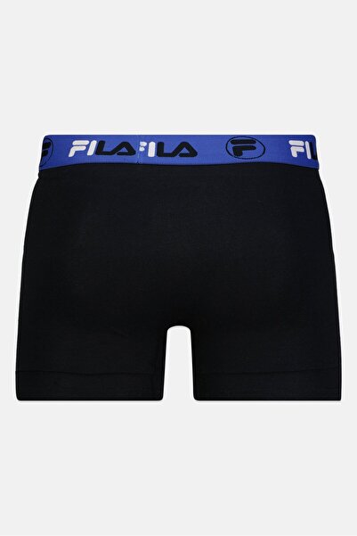 FILA Men 4 Pieces Brand Logo Stretchable Boxer Brief, Multicolor