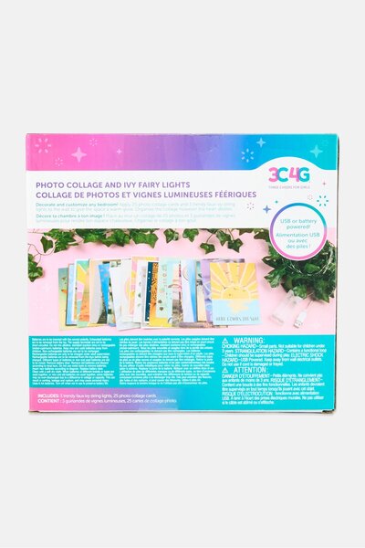 Make It Real 28 Pcs Photo Collage Ivy Fairy Lights