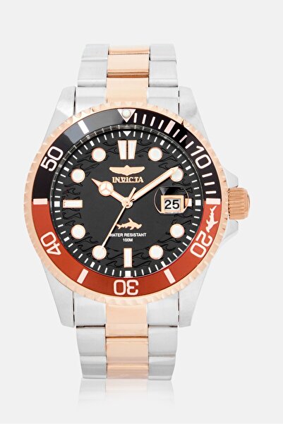 Invıcta Men 44717 Pro Driver Quartz Stainless Steel Watch 43 mm, Silver