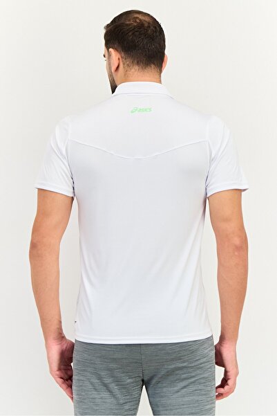 Asics Men Sportswear Short Sleeve Training Polo Shirt, White