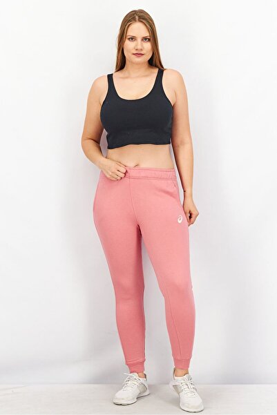 Asics Women Regular Fit Big Logo Training Sweatpants, Rose