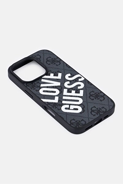 Guess iPhone 16 Pro Brand Logo Protective Case, Black
