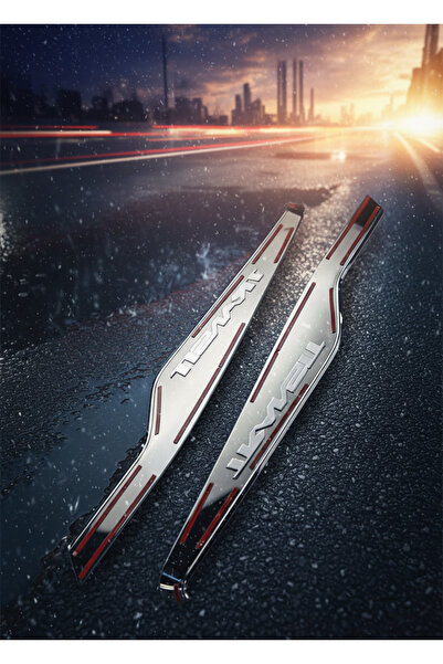 ALMİNOX AUTO PLAST Ford Transit 2003 Sonrası Yazılı Krom Cam Çıtası Paslanmaz Çelik