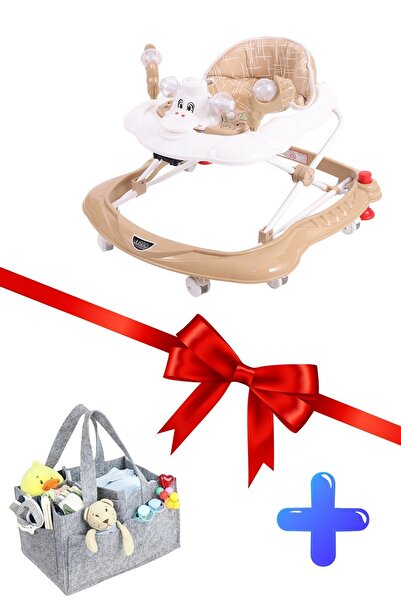 Jusso Vak Vak Stoperli Müzikli Yürüteç (BEBEK BAKIM ÇANTASI HEDİYELİ)