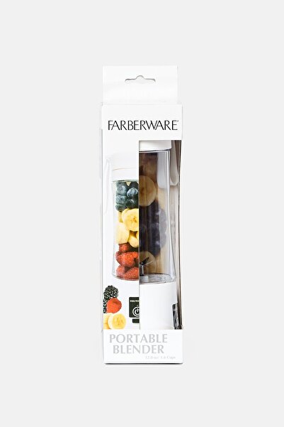 Farberware Portable Usb Rechargeable Blender, White