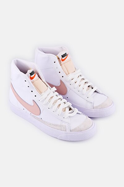 Nike Women Blazer Mid Lace Up Outdoor Shoes, White