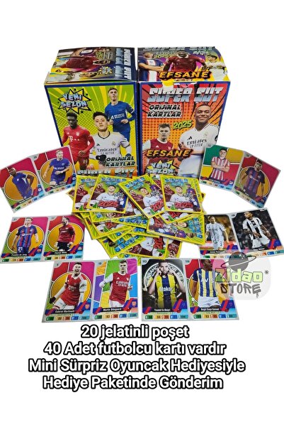 Emrah Gültekin بطاقات لاعبي كرة القدم الجديدة سوبر شوت 2025 |   20 جيلاتين 40...