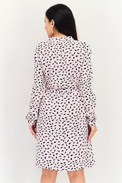 Levi's Women Allover Print Long Sleeve Mini Dresses, Multicolor