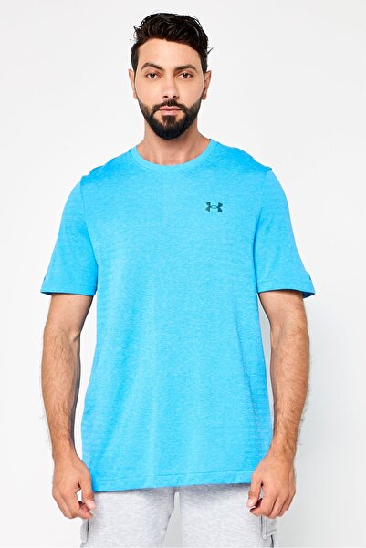 Under Armour Men Sportswear Fit Short Sleeve Outdoor T-Shirt, Turquoise