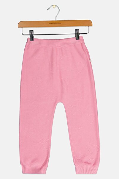 Hamleys Toddlers Girl Textured Jogger Pants, Pink
