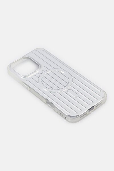 Levelo iPhone 16 Pro Max Cabin Magsafe Protective Case, Silver