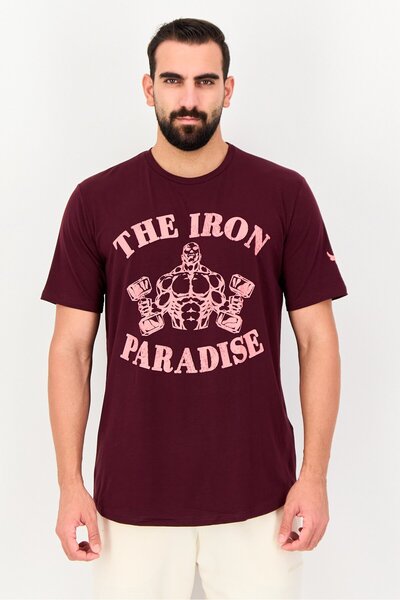 Under Armour Under Amour X Project Rock Men Sportswear Fit Short Sleeve Outdo...