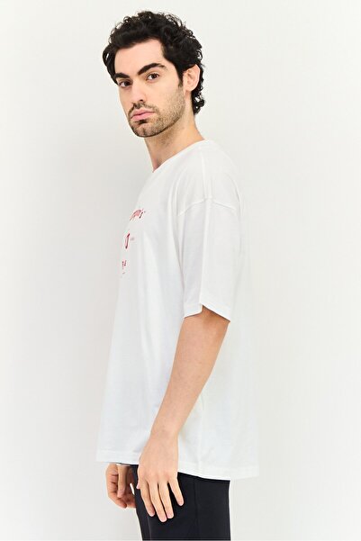 Champion Men Sportswear Fit Short Sleeve Outdoor T-Shirt, White