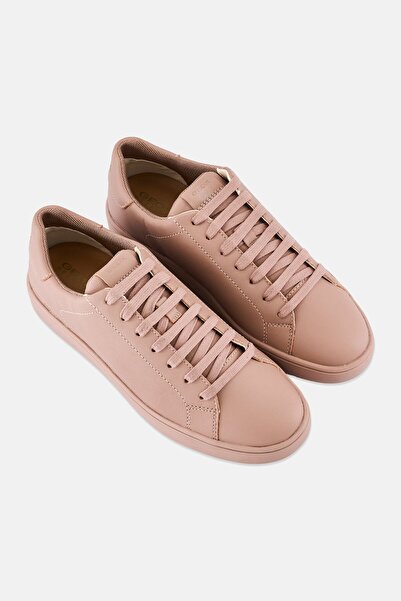 Geox Women Sperica Ecub Lace Up Casual Shoes, Nude