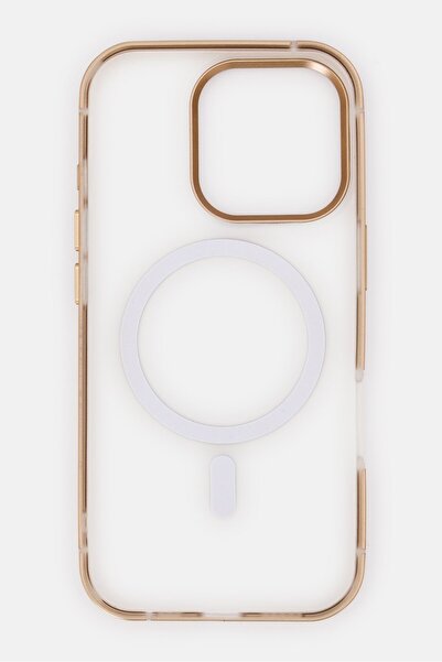 Levelo iPhone 16 Pro Opulis MagSafe Compatible Phone Case, Desert Titanium