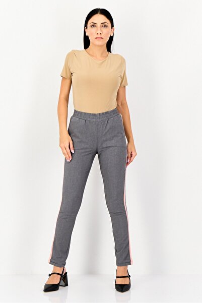 Reiko Women Street Fit Allover Print Straight Leg Pants, Multicolor