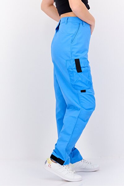 adidas Women Sportswear Fit Embroidered Logo Training Track Pants, Blue