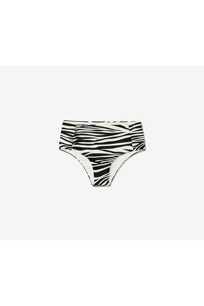 Tchibo Women Bikini Bottoms, White and Black
