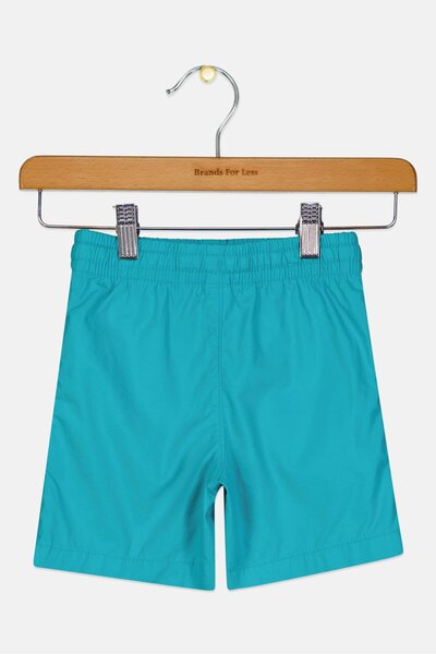 GAP Toddlers Boy Solid Basic Shorts, Turqouise