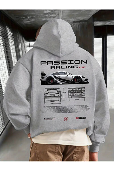 Flaubert ανδρικό φούτερ passion racing με τύπωμα υψηλής ποιότητας ύφασμα over...