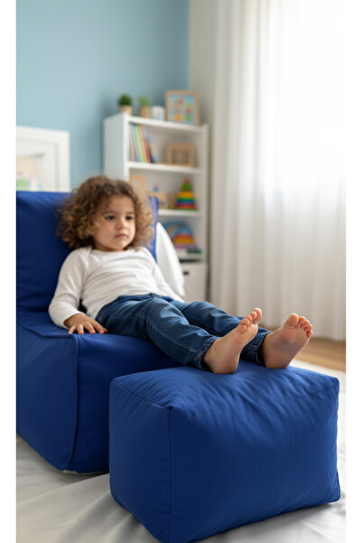 PATARA HOME Velvet Kids Puff Koltuk & Oyun Koltuğu & Çocuk Koltuğu