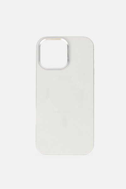 Levelo iPhone 16 Pro Max Opulis Magsafe Compatible Protective Case, White