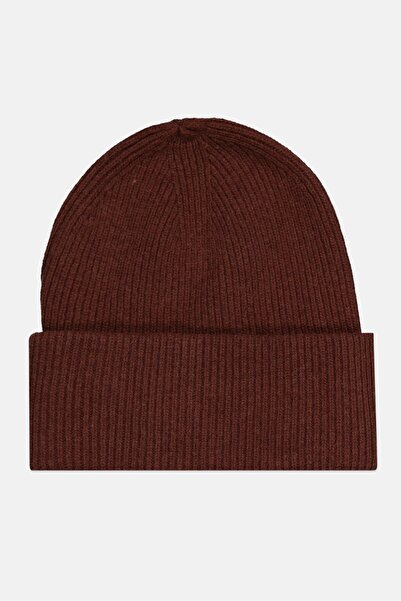 Gant Men Textured Beanie Cap, Brown